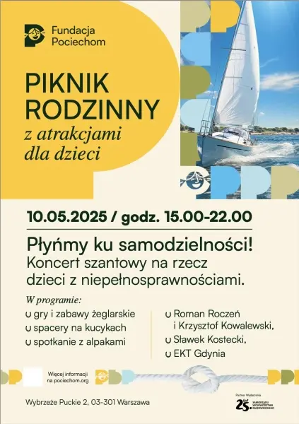 Piknik Rodzinny „Płyńmy ku samodzielności!”