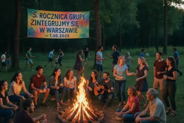 5 OGNISKO ROCZNICOWE GRUPY ZINTEGRUJMY SIĘ W WARSZAWIE 