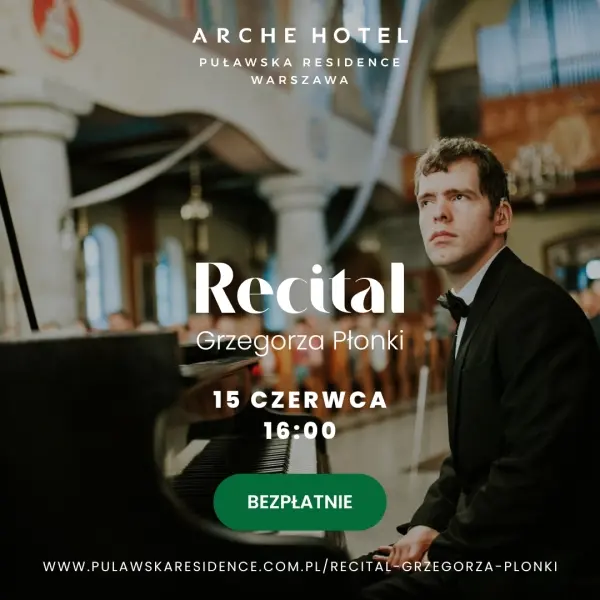 Recital Grzegorza Płonki - darmowy koncert