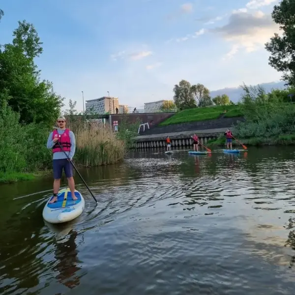 Poznaj Port Czerniakowski na SUPie i kajaku by SUPAcademy & Miejsce