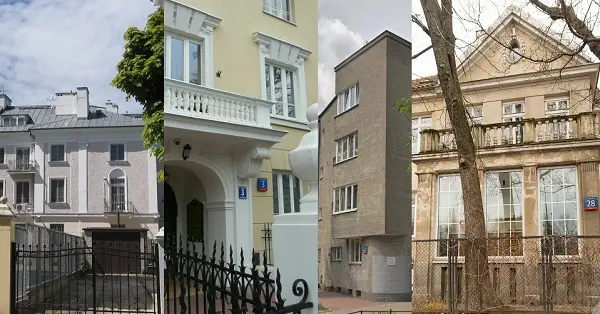 Ochota: cienistej Kolonii Lubeckiego bramy i podwórka oraz przedwojenna architektura modernistyczna i dworkowa [Spacer Praskiej Ferajny]