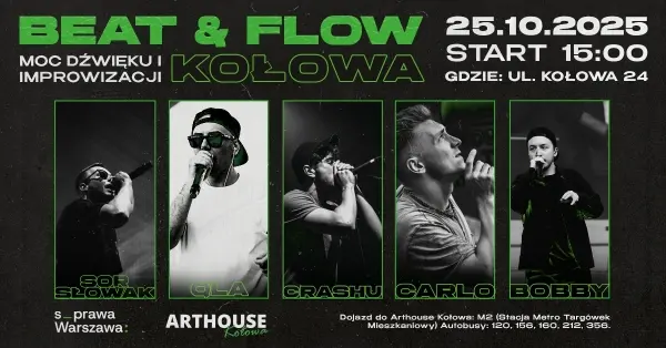 „BEAT & FLOW KOŁOWA – Moc Dźwięku i Improwizacji”