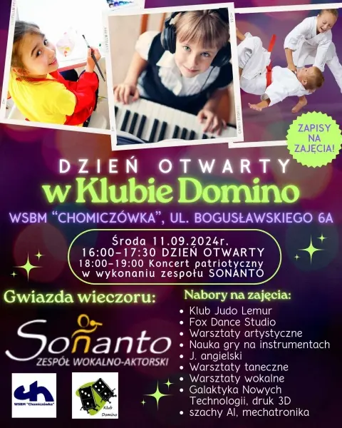 Dzień otwarty w Klubie Domino 