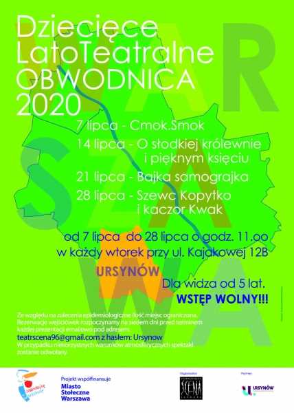 Dziecięce lato teatralne – OBWODNICA 2020: "Szewc Kopytko i kaczor Kwak"
