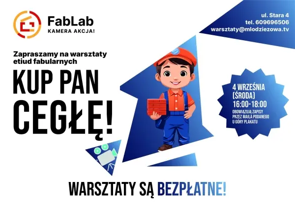 Warsztaty fabularne pod roboczym tytułem: "Kup pan cegłę!"