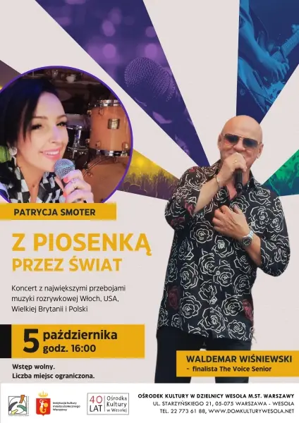 Z piosenką przez świat | Koncert Waldemara Wiśniewskiego