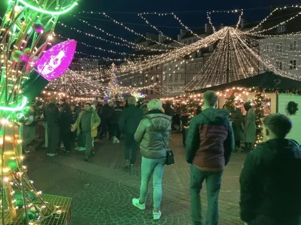 Spacer po Starym Mieście w blasku świątecznej iluminacji