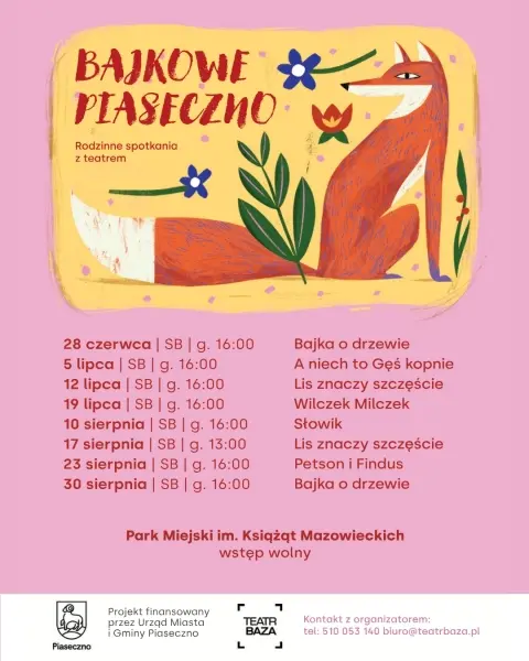 "Bajka o drzewie" | Bajkowe Piaseczno
