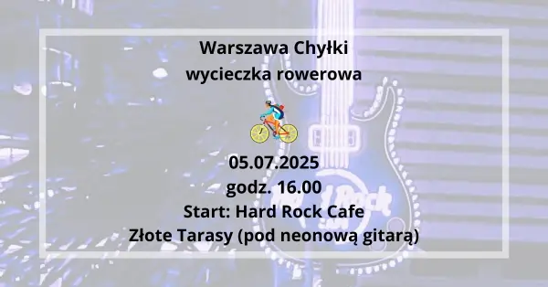 Warszawa Chyłki - wycieczka rowerowa