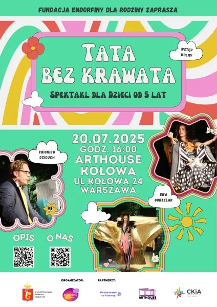 "Tata bez krawata" - spektakl dla dzieci od 5 lat