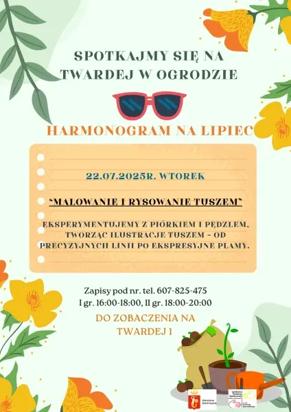 Malowanie i rysowanie Tuszem [godz. 16 lub 18]