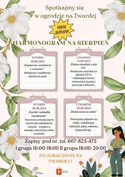 Spotkajmy się na Twardej! | Papierowe wachlarze ze wzorem [godz. 16 i 18]