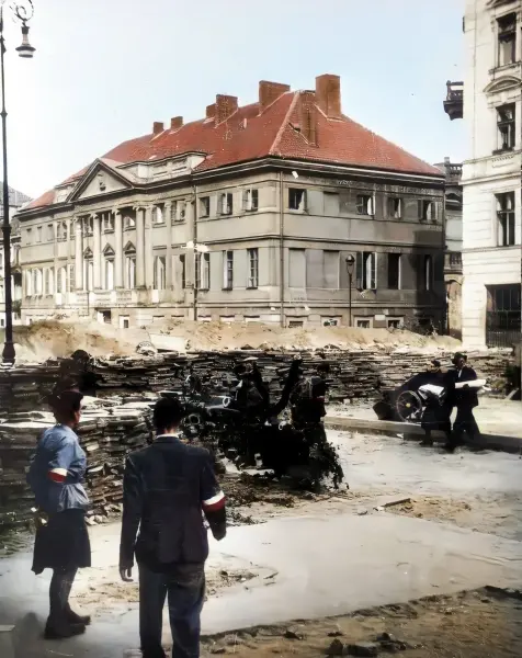Poqstanie warszawskie na Starym Mieście