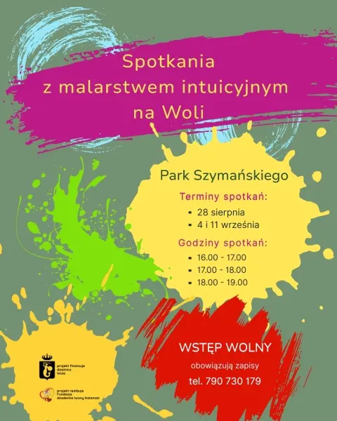 Spotkania z malarstwem intuicyjnym na Woli