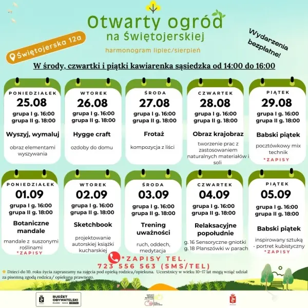 Trening Uważności [g. 16:00 i 18:00]
