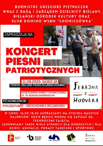 Koncert Pieśni Patriotycznych 