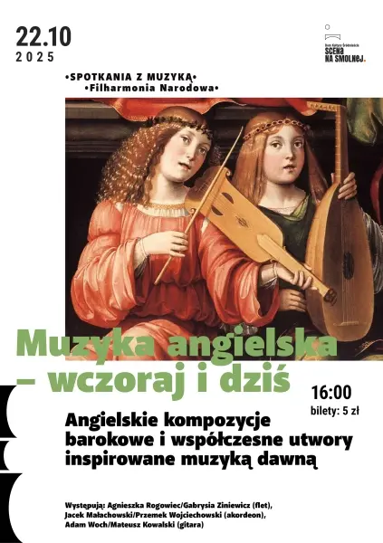 „Muzyka angielska wczoraj i dziś”, cykl Spotkania z Muzyką Filharmonii Narodowej