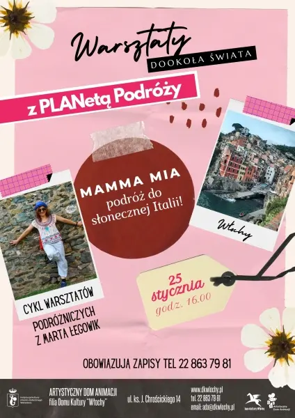 Warsztaty „Dookoła świata” z PLANetą Podróży!