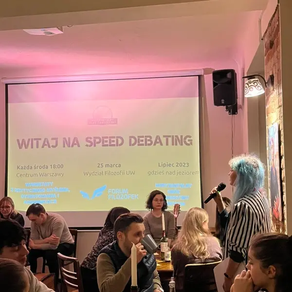 Speed Debating - dla ludzi, którzy lubią rozmawiać