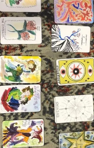 ARTFRIK TAROT cards making art meetings for all youth