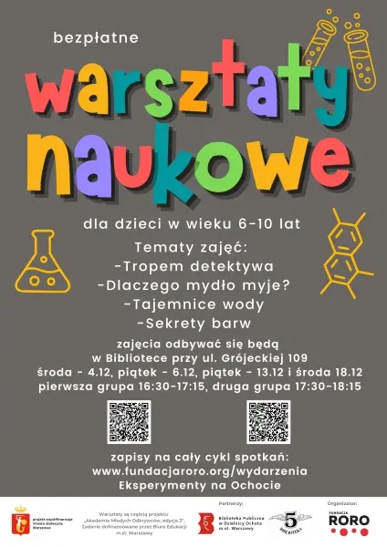 Eksperymenty na Ochocie [godz. 16:30 i 17:30]