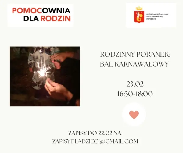 Rodzinny poranek: Bal karnawałowy 