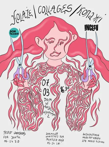 Artfrik- Experimental collages- warsztaty artystyczne dla młodych osób/ art workshops for youth