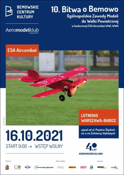 10. Bitwa o Bemowo - Ogólnopolskie Zawody Modeli ESA Aircombat