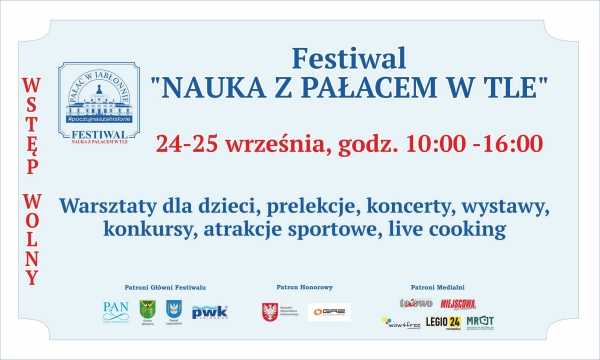 Festiwal "Nauka z Pałacem w Tle"