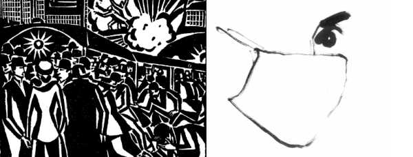 Wernisaż wystawy Frans Masereel / Michał Polaczek – PAPER DRAMA