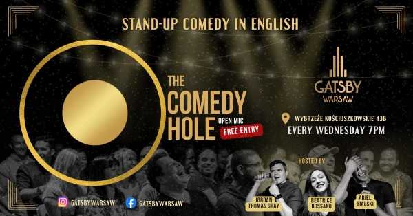 STAND-UP COMEDY IN ENGLISH / THE COMEDY HOLE OPEN MIC