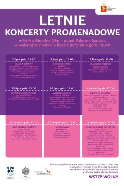Koncerty Promenadowe | BUNCH OF CHAIRS ORCHESTRA
