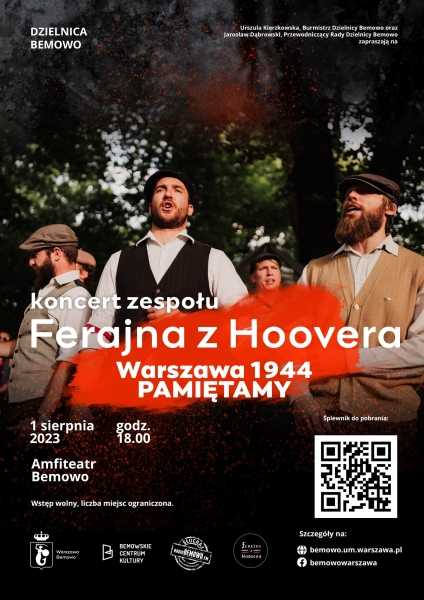 Koncert zespołu “Ferajna z Hoovera”