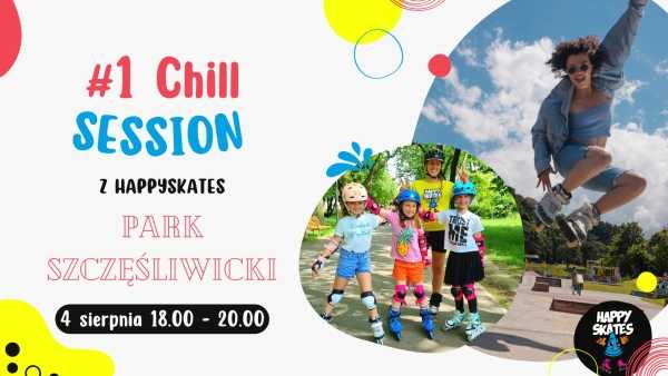 #1 Chill Session z HappySkates - bezpłatne warsztaty z jazdy na rolkach dla dzieci i dorosłych 