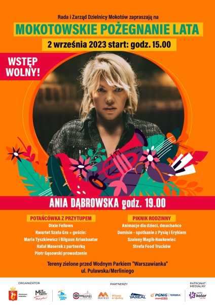 Koncert - Ania Dąbrowska