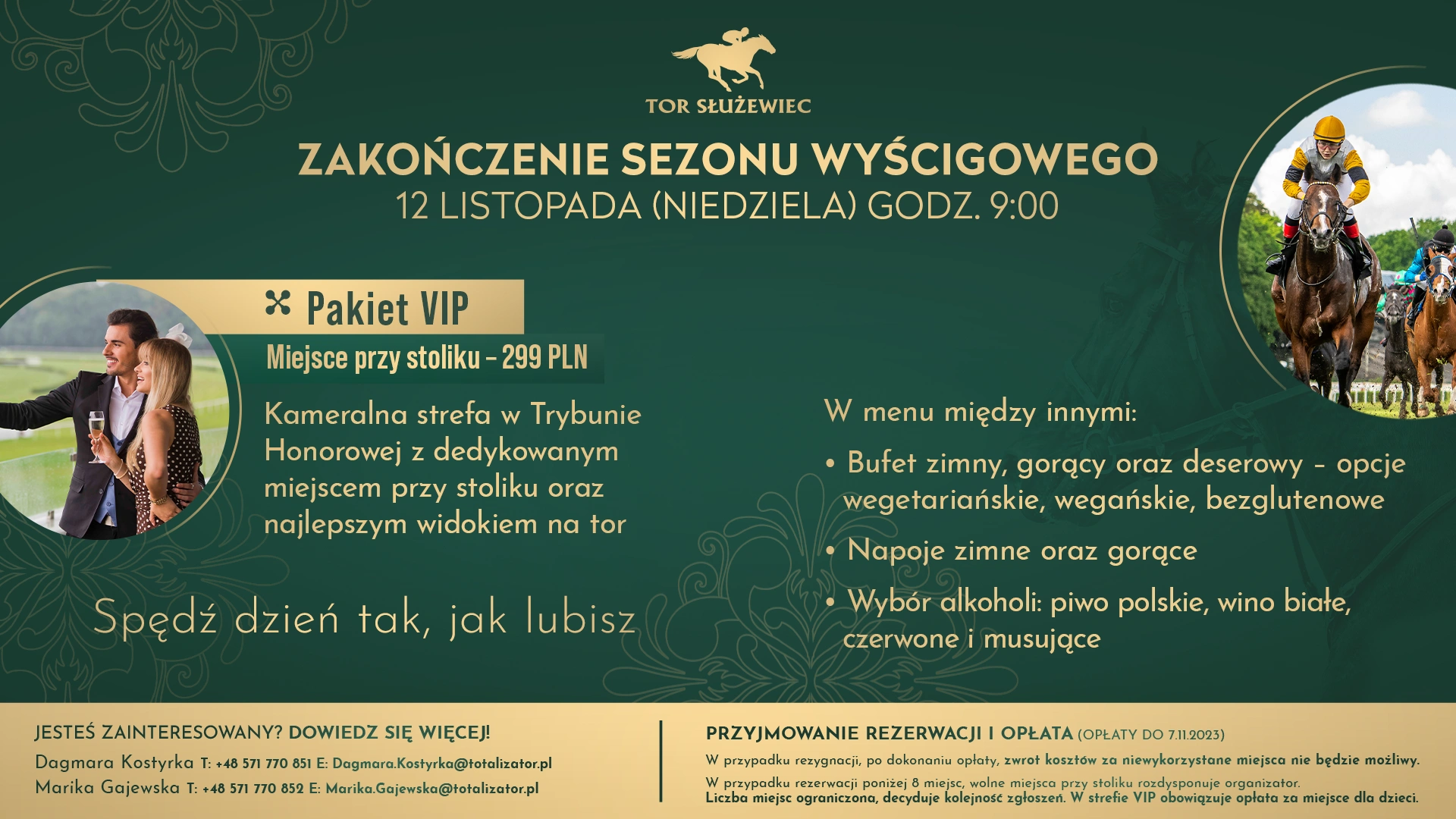 Zakończenie sezonu na Torze Służewiec