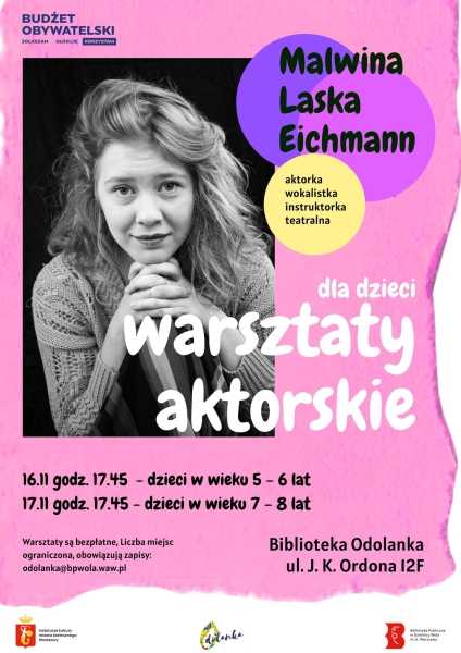 Warsztaty aktorskie dla dzieci w wieku 7-8 lat