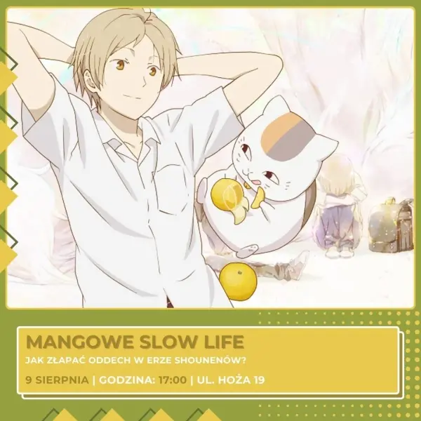 Mangowe slow life - czyli jak złapać oddech w erze shounenów