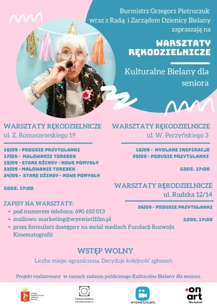 Warsztaty Rękodzielnicze dla Seniorów