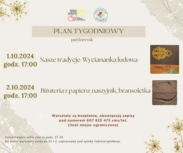 Warsztaty rekodziela | Wycinanka ludowa