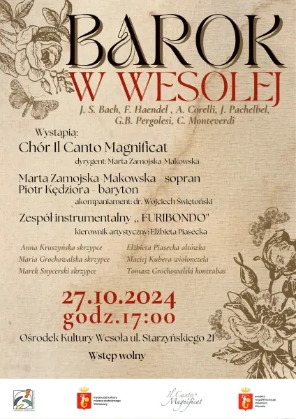 Koncert „Barok w Wesołej”
