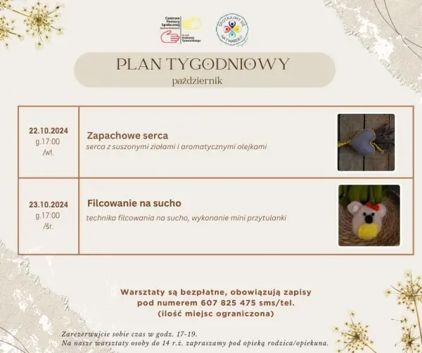 Spotkajmy się na Twardej - warsztaty rękodzieła | Szyjemy serca zapachowe