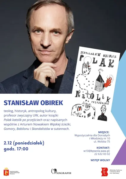 Spotkanie autorskie z prof. Stanisławem Obirkiem