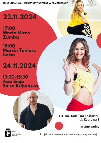 Salsa kubańska - warsztaty taneczne w Rembertowie