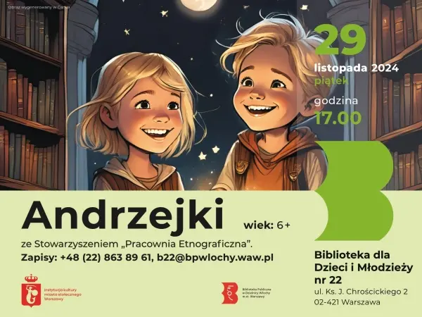 Andrzejki w Bibliotece dla Dzieci i Młodzieży nr 22