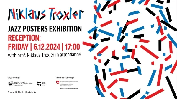 Wernisaż | Reception: Niklaus Troxler Jazz Posters Exhibition