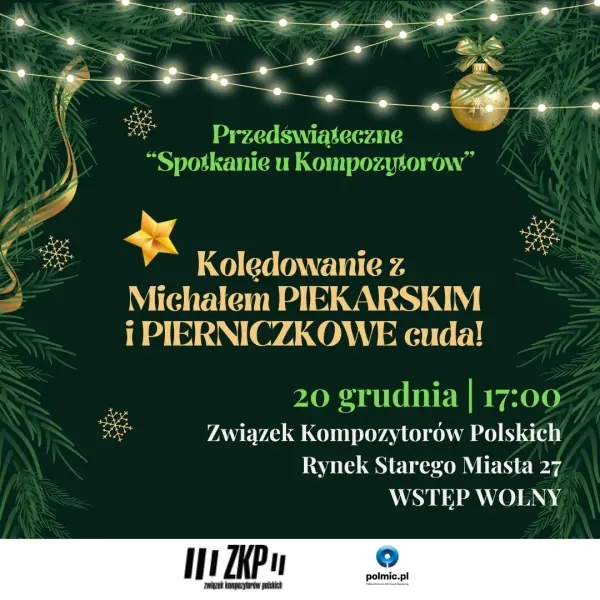 Wigilia u Kompozytorów - wszystkich zapraszamy!