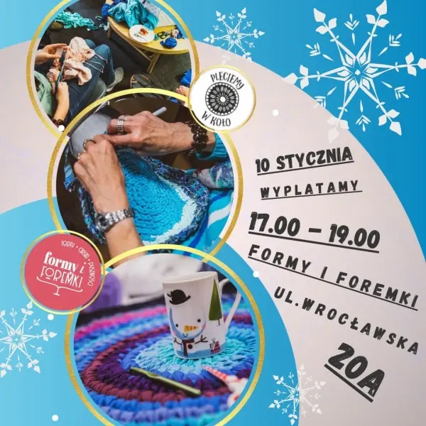 Pleciemy w Koło w Kawiarni Formy i Foremki 