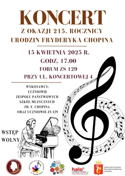 Koncert z okazji 215. urodzin F. Chopina