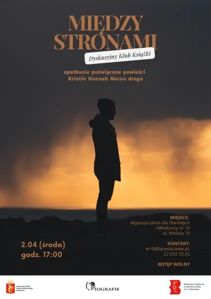 Między stronami: Dyskusyjny Klub Książki („Nocna droga” Kristin Hannah)